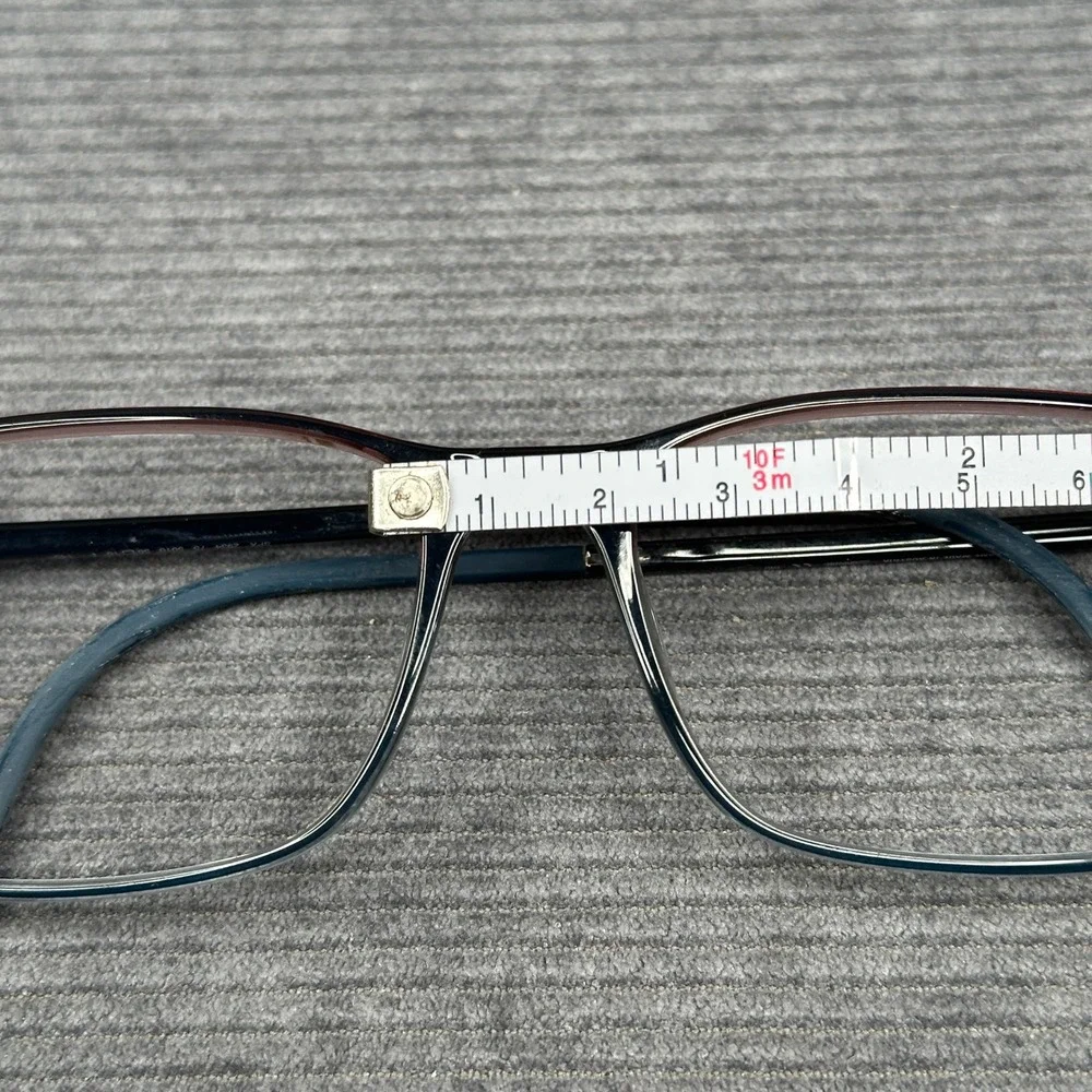 Silhouette SPX Y2K 2934 Blue Purple Gradient Rectangular Eyeglass Frames 56-16